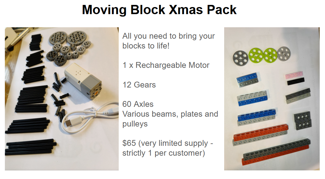 Moving Block Xmas Pack